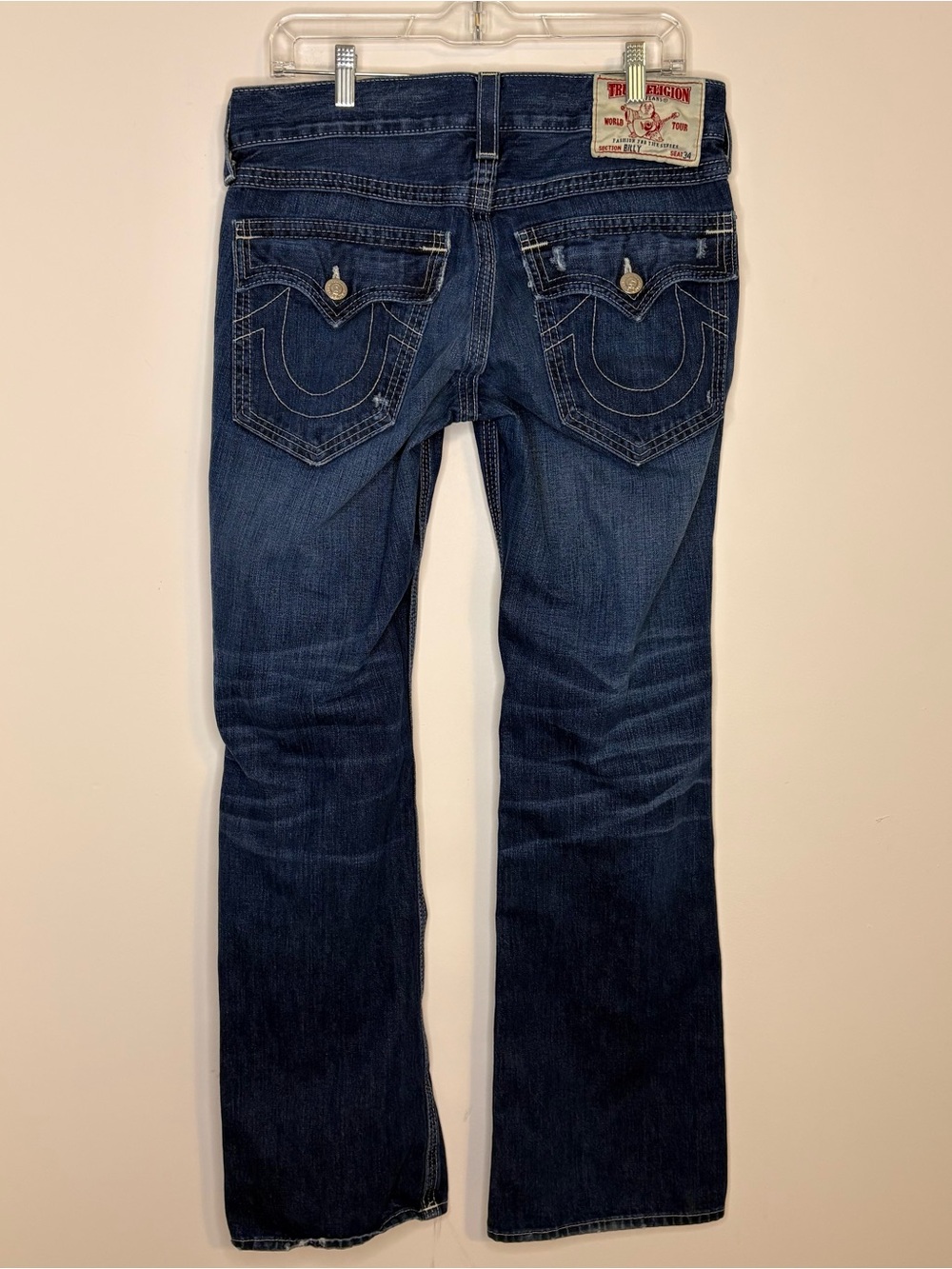 True Religion Billy Dark Blue BootCut Jeans Size 32